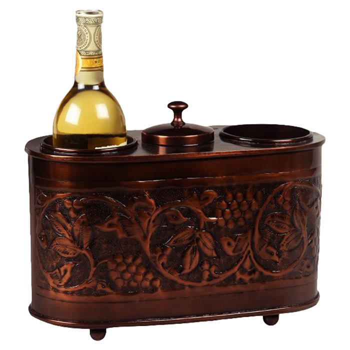 Old Dutch Antique Embossed 2 Bottle Wine Chiller & Reviews Wayfair